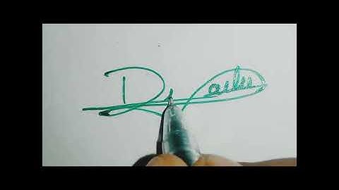 Stylish signature of letter D 🤩 Comment your name 🥰 How to sign various names 🤩 #art #shorts 