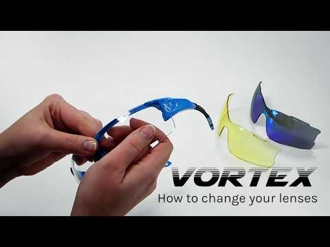VeloChampion Customisable Vortex Sunglasses - How to Change Your Lenses