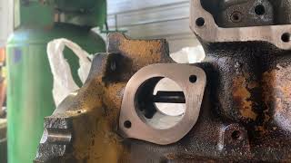 Caterpillar 3406 fuel system reassembly part 3