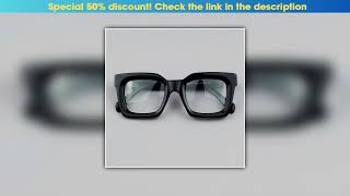 Must Buy Thick Acetate Reading Glasse High Quality Square Retro Resin Presbyopic Eyeglass Custom Di