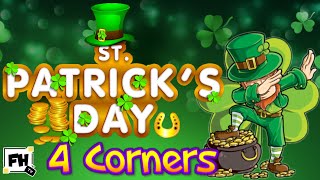 Saint Patrick's Day 🍀 4 Corners Fitness Challenge | Family Workout