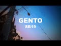 Gento by sb19 lyrics  itslyricsok