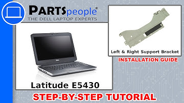 Dell Latitude E5430 (P27G-001) Left & Right Support Bracket How-To Video Tutorial