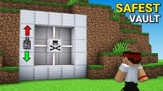The WORLD'S Safest Vault With TRAP In Minecraft!