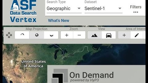 Sentinel 1 On-Demand RTC Processing: Generating Analysis Ready SAR Data with ASF Vertex