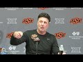 Mike Gundy Signing Day News Conference 12/20/23