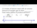 Balancing Barium Reactions and Understanding Molar Relationships