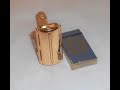 Gillette 1945 46 Aristocrat TTO Refurbished Replated 24 Karat Gold