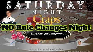 Saturday "No Rule Changes" Fantasy Tournament LIVE CRAPS/Crapsee: 12/13/25