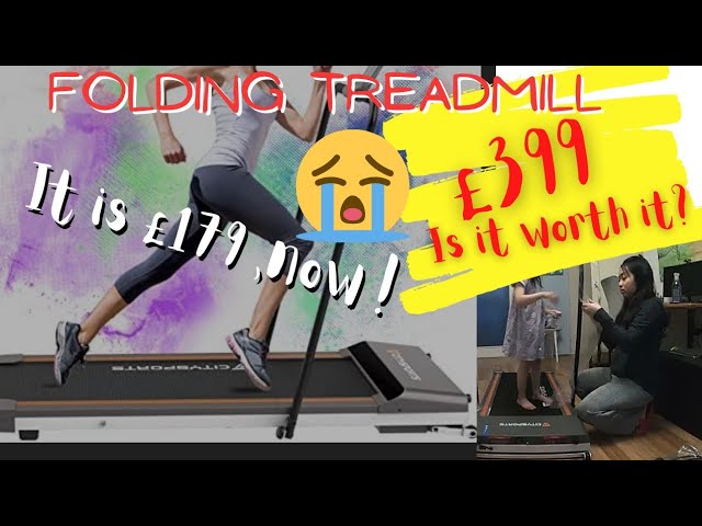 CITYSPORTS FOLDING TREADMILL (Assembly) [March 2021 £399, Now £179] - Buhay  Abroad ni Lizzie 