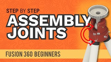 How to Create Assemblies and Joints in Fusion 360 - Learn Autodesk Fusion 360 in 30 Days: Day #25