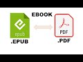 Converting  epub file to PDF