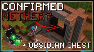 Nether Confirmed?   Obsidian Chest : Accessing Locked Part Of Camp In Minecraft Dungeons Beta