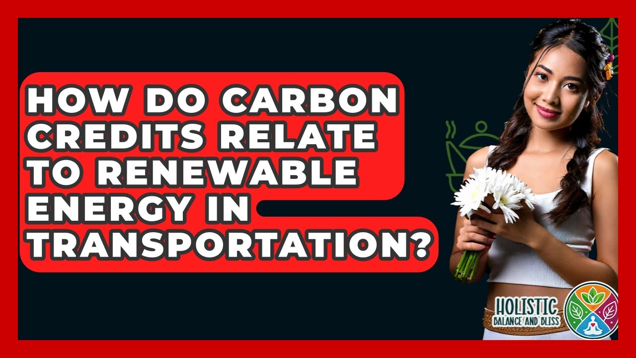 How Do Carbon Credits Relate To Renewable Energy In Transportation? - Holistic Balance And Bliss