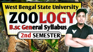 Zoology 2nd Sem General Course Syllabus✅ WBSU-2025-26 ✅ Pass course #wbsu #zoology