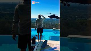 Kid Rock Sparks ARMY PROBE After Apache Helicopter Flyby #hungamaexpress