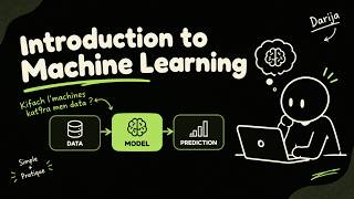 Introduction to Machine Learning (Ep 01) | bdarija mn zero