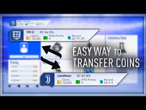 How To Transfer Fifa 19 Coins WITHOUT Getting BANNED! *GLITCH*