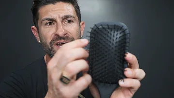 What does a paddle brush do for your hair?