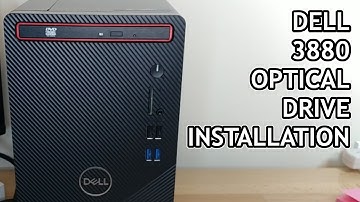 Dell 3880 Optical Drive (CD/DVD Burner) Installation!