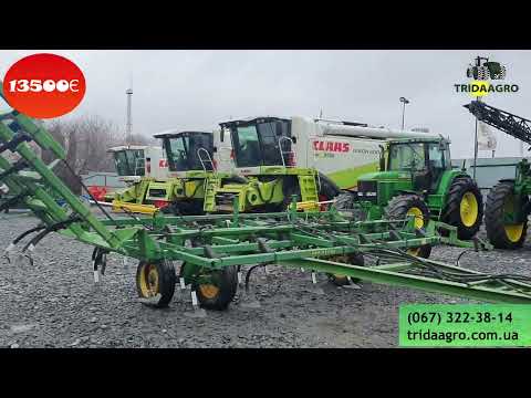 Культиватор John Deere 1010 2000 - відео 1