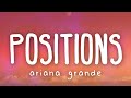 Ariana Grande - Positions (Lyric Video)