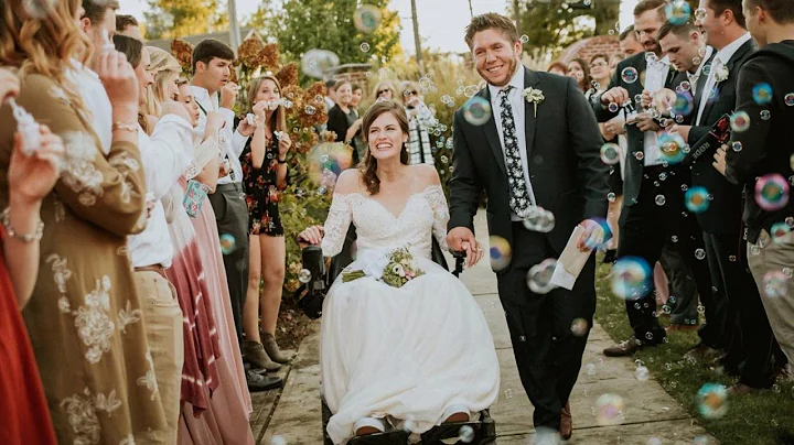 Quadriplegic Bride Marries High School Boyfriend A...