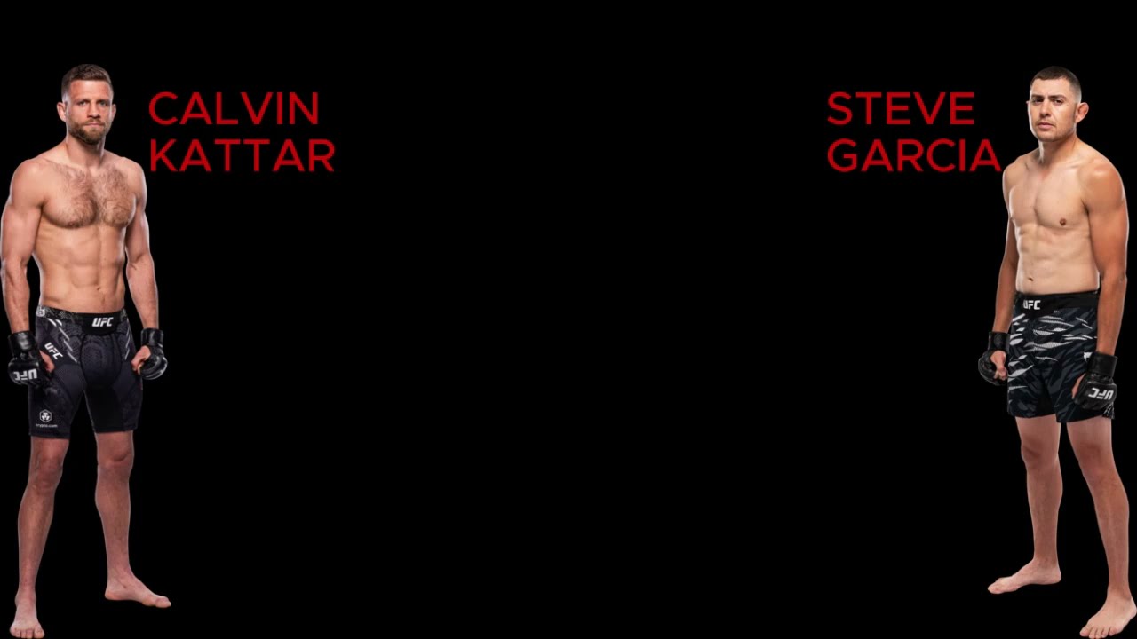 CALVIN KATTAR VS STEVE GARCIA- Prediction UFC FIGHT NIGHT NASHVILLE