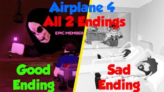 ROBLOX Airplane 4 | All Endings (Season 3, Episode 10)