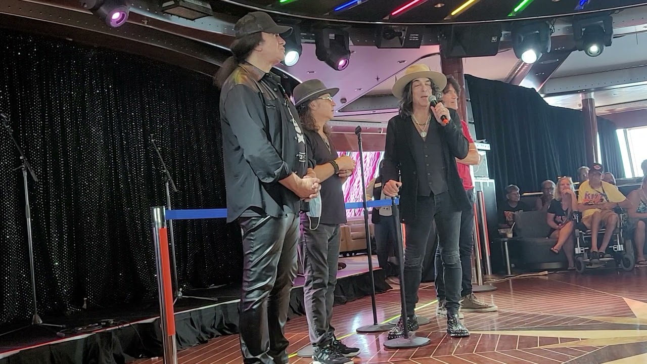 KISS KRUISE X ...10 timers meet up with the band...😍