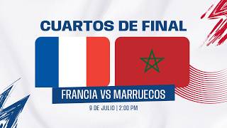 Francia vs Marruecos - EN VIVO - Clasificados a 4tos del mundial y LMF
