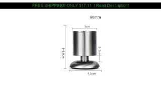 4Pcs 80-200Mm Furniture Adjustable Cabinet Legs With Rubber Mat Stainless Steel Furniture Legs Cabi