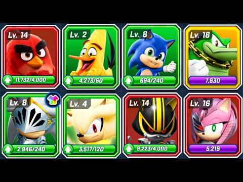 Sonic Forces - A special person chooses my characters: Rusty, Red, Chuck, Baby, Metal, Galahad...
