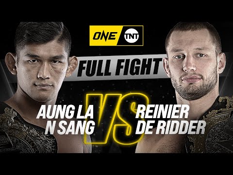 Aung La N Sang vs. Reinier De Ridder II | ONE Championship Full Fight