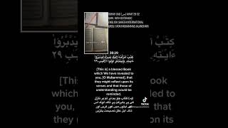 Surah Sad (us) Ayaat 28-32 | Qari: @FatihSeferagic