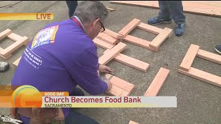 Church Becomes a Food Bank