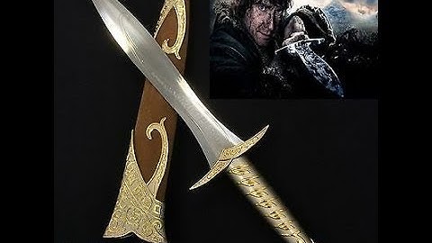 Unboxing The mini Sting Swords (Bilbo Baggins) The Hobbit & LOTR