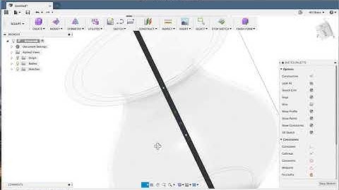 Fusion 360 - Lesson 1 Simple Jug shape with handle