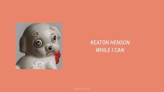 Keaton Henson - While I can (lyrics/subtitulado en español)