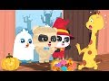 Let’s Go Trick or Treating | Baby Panda's Naughty Halloween Night | Halloween Songs | BabyBus