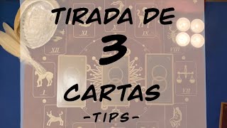 Tirada de 3 Cartas [TRUCOS de TAROT]