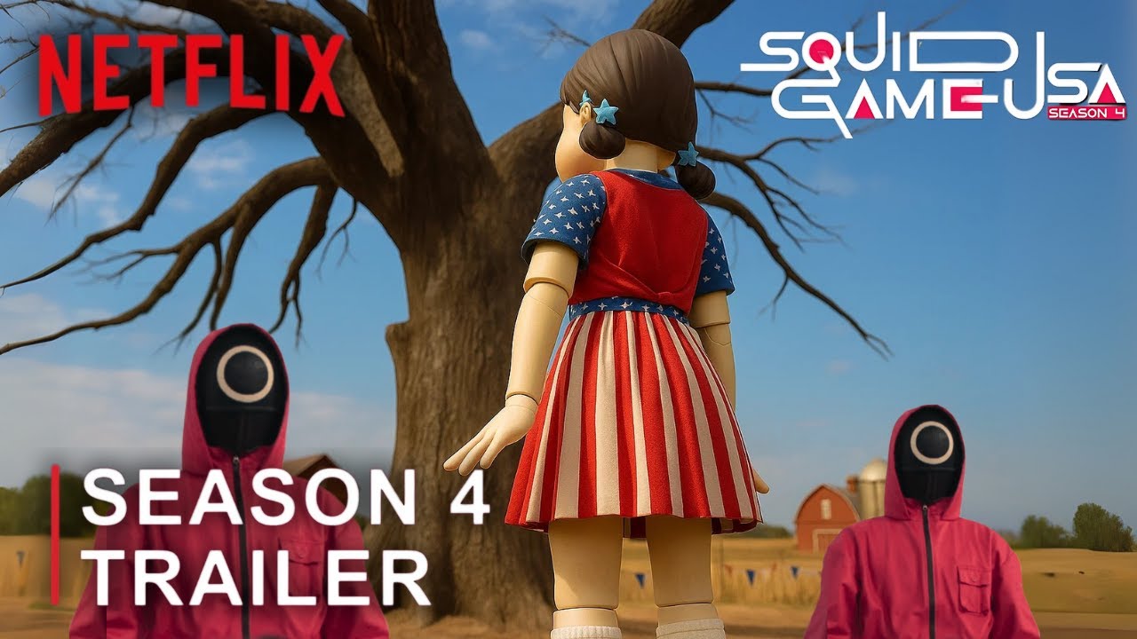 SQUID GAME Season 4 2026 USA New Trailer Netflix YouTube 