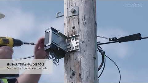 Evolv® Terminal Bracket – Pole Mount