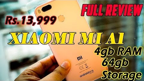 Mi a1 review and unboxing [hindi] | camera like dslr | best phone under 15k | google android one