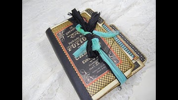 Graphic 45 Steampunk Spells File Folder Journal/Album Hybrid