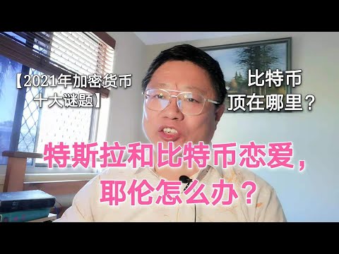 特斯拉和比特币恋爱，耶伦怎么办？比特币本轮牛市的顶在哪里？【2021年加密货币十大谜题】瞎猜中。~Robert李区块链日记938