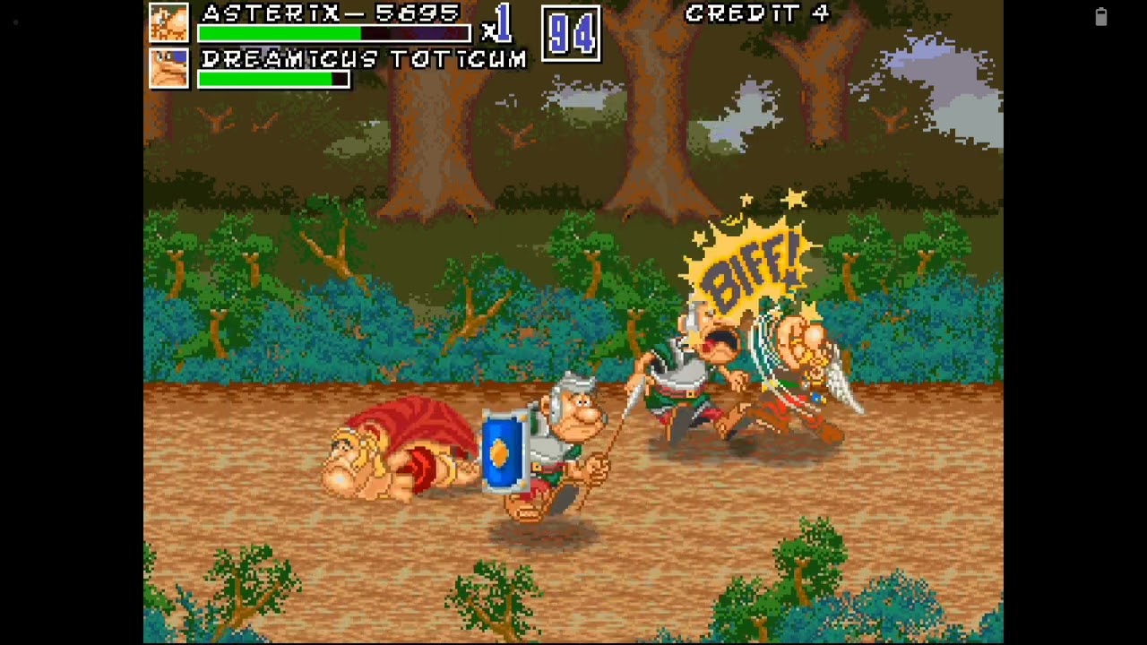Asterix and caesar 's chalenge dreamcast homebrew japon let's play @cednationalbrut partie 1