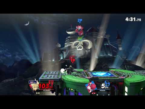 【スマブラSP】クラウド　メテオ