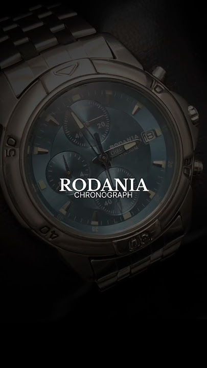 Classy Men’s Rodania Chronographe Quartz Swiss Movement with Date Complication And 50 meter of WR