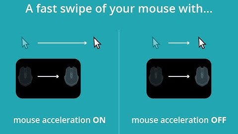 Disabling Mouse Acceleration on Windows